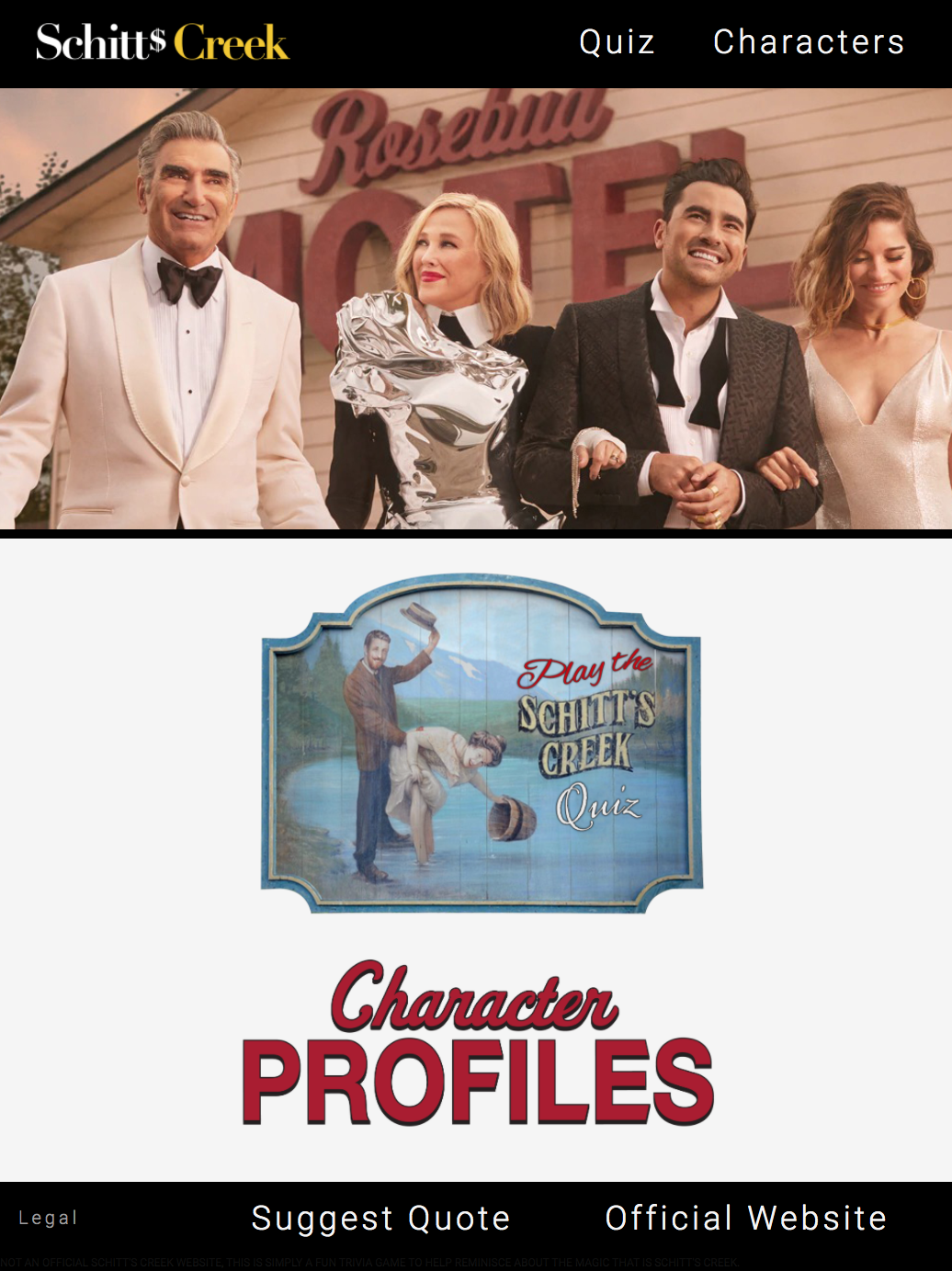 Schitt's Creek Fan Homepage