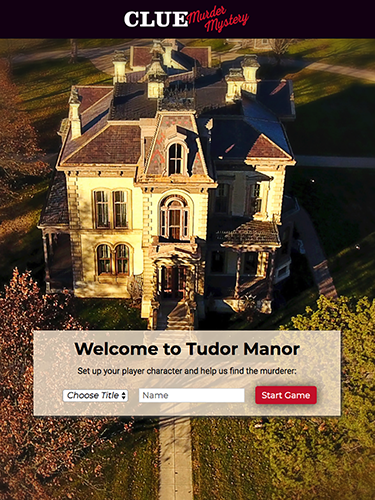 Clue Murder Mystery Project