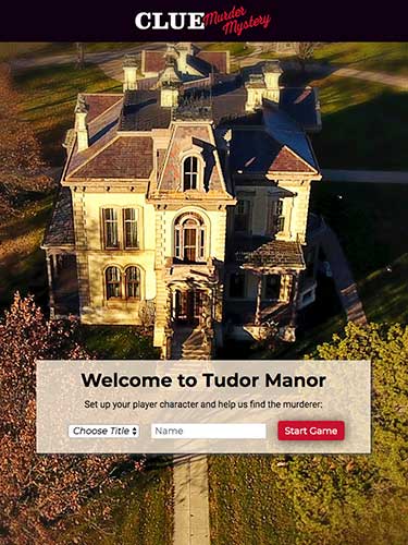 Clue Murder Mystery Project